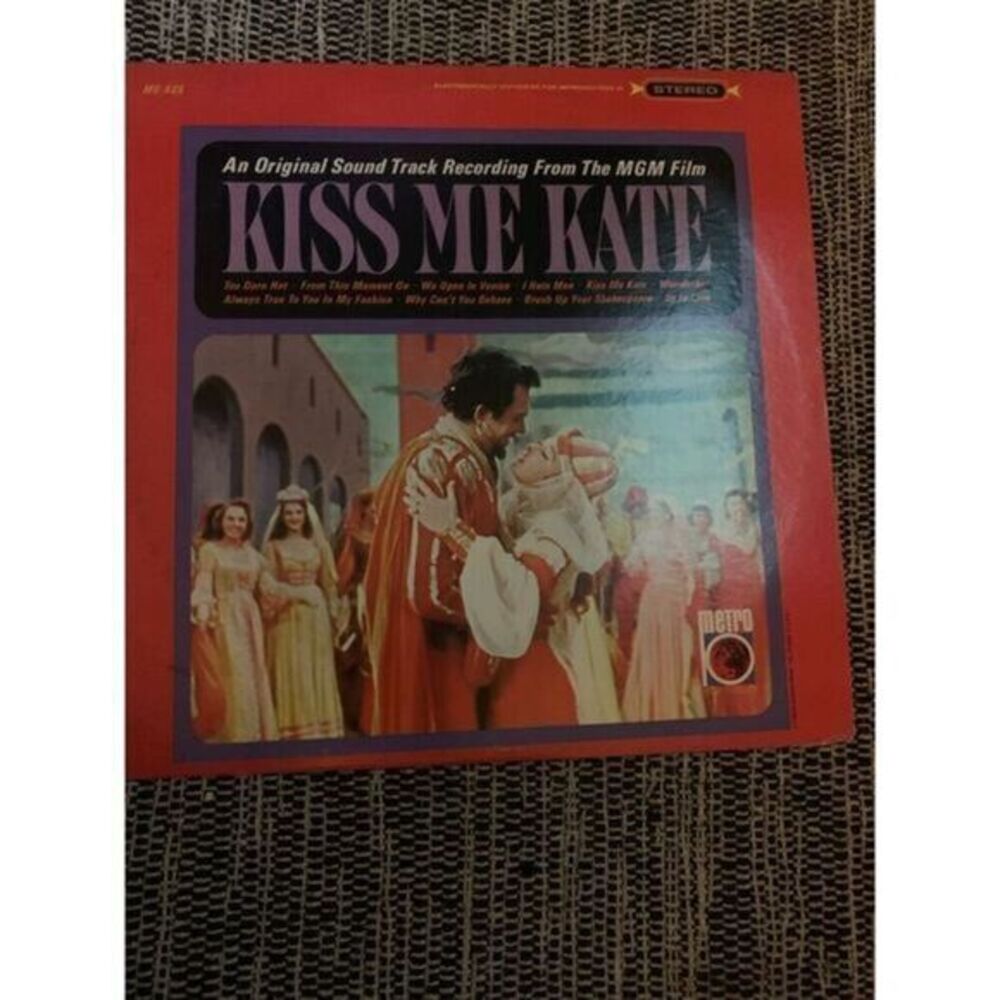 Kiss Me Kate Vinyl Record Soundtrack
